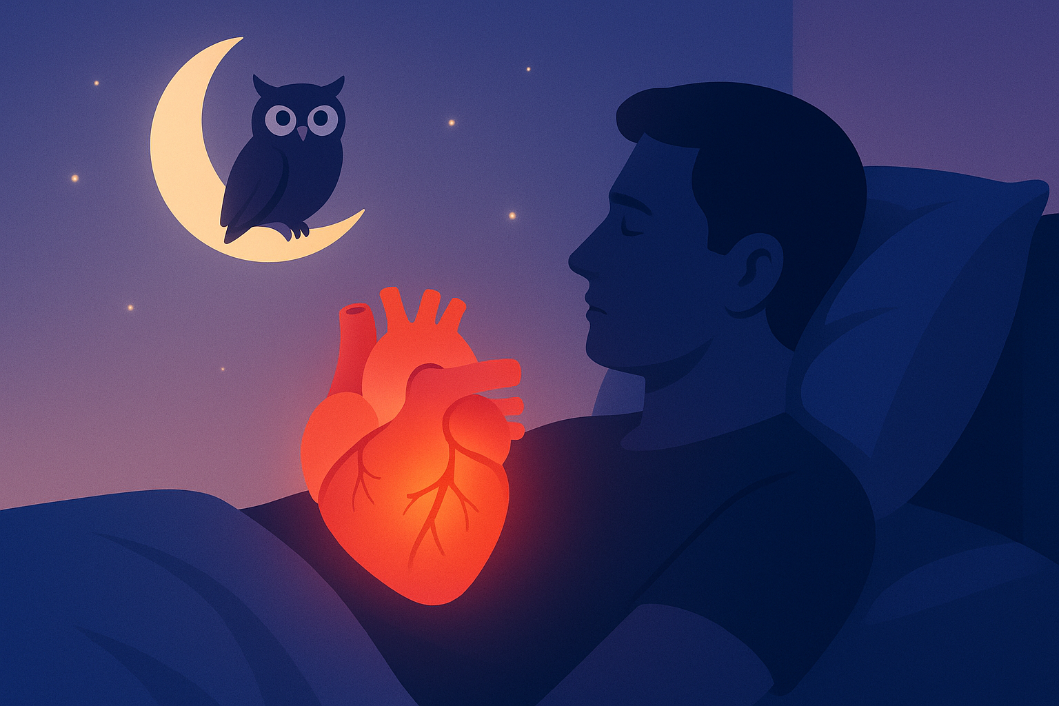 Éjszakai baglyok: a késői fekvés szívkockázata